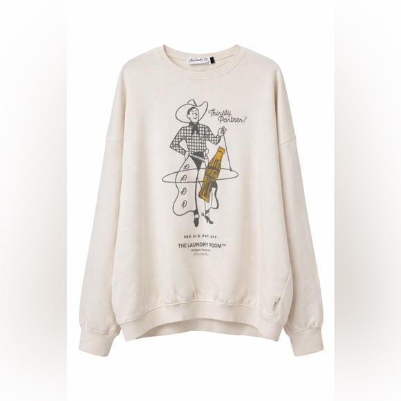 The Laundry Room Sweaters - The Laundry Room Coca Cola Thirsty Partner Graphic Sweatshirt XL